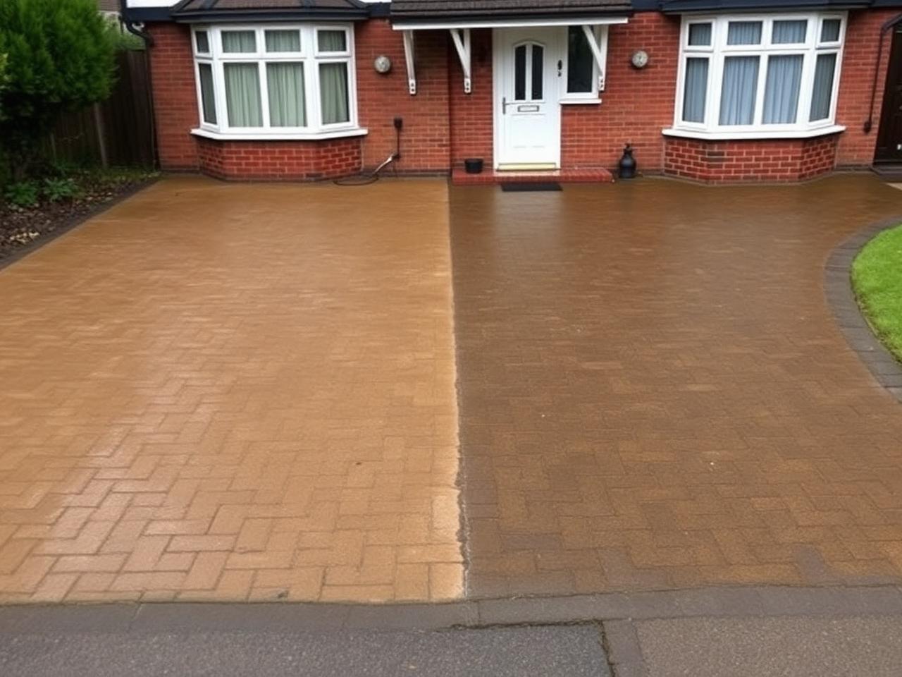Driveway cleaning